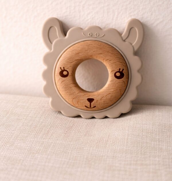 Mordillo silicona y madera